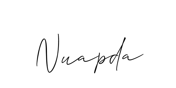 This is the best signature style for the Nuapda name. Also you like these signature font (Allison_Script). Mix name signature. Nuapda signature style 2 images and pictures png