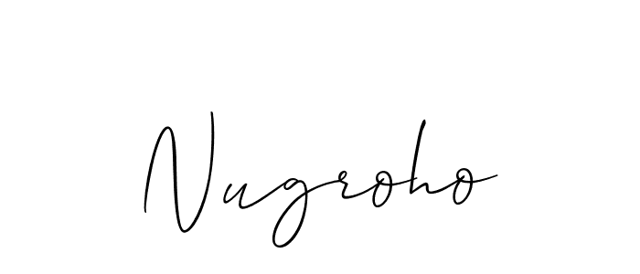 Make a beautiful signature design for name Nugroho. Use this online signature maker to create a handwritten signature for free. Nugroho signature style 2 images and pictures png