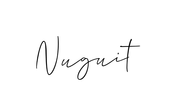 Once you've used our free online signature maker to create your best signature Allison_Script style, it's time to enjoy all of the benefits that Nuguit name signing documents. Nuguit signature style 2 images and pictures png