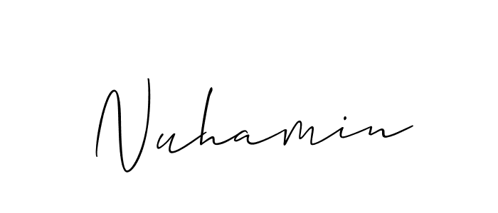 Once you've used our free online signature maker to create your best signature Allison_Script style, it's time to enjoy all of the benefits that Nuhamin name signing documents. Nuhamin signature style 2 images and pictures png