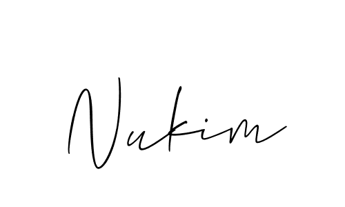 if you are searching for the best signature style for your name Nukim. so please give up your signature search. here we have designed multiple signature styles  using Allison_Script. Nukim signature style 2 images and pictures png