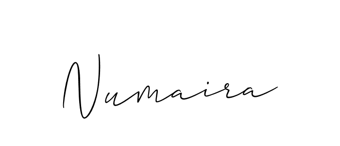 Similarly Allison_Script is the best handwritten signature design. Signature creator online .You can use it as an online autograph creator for name Numaira. Numaira signature style 2 images and pictures png