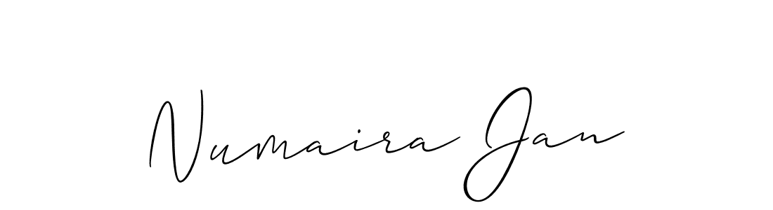 Make a beautiful signature design for name Numaira Jan. Use this online signature maker to create a handwritten signature for free. Numaira Jan signature style 2 images and pictures png