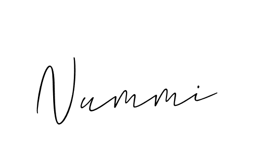 Once you've used our free online signature maker to create your best signature Allison_Script style, it's time to enjoy all of the benefits that Nummi name signing documents. Nummi signature style 2 images and pictures png