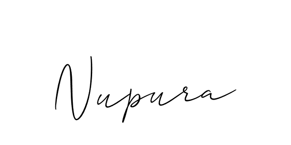 You can use this online signature creator to create a handwritten signature for the name Nupura. This is the best online autograph maker. Nupura signature style 2 images and pictures png