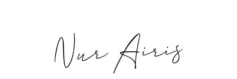 See photos of Nur Airis official signature by Spectra . Check more albums & portfolios. Read reviews & check more about Allison_Script font. Nur Airis signature style 2 images and pictures png