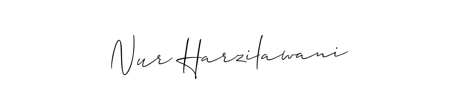 You can use this online signature creator to create a handwritten signature for the name Nur Harzilawani. This is the best online autograph maker. Nur Harzilawani signature style 2 images and pictures png