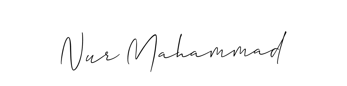 See photos of Nur Mahammad official signature by Spectra . Check more albums & portfolios. Read reviews & check more about Allison_Script font. Nur Mahammad signature style 2 images and pictures png