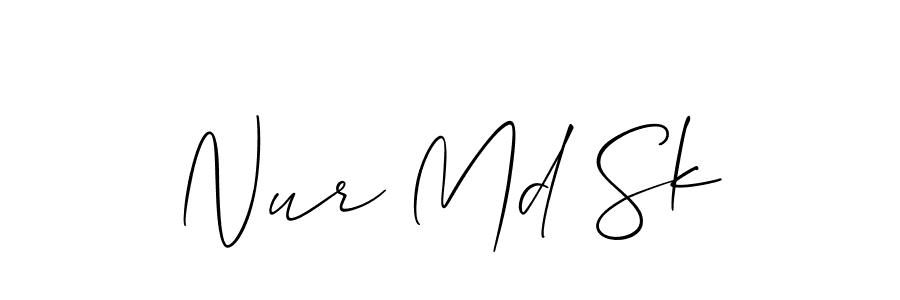 Once you've used our free online signature maker to create your best signature Allison_Script style, it's time to enjoy all of the benefits that Nur Md Sk name signing documents. Nur Md Sk signature style 2 images and pictures png