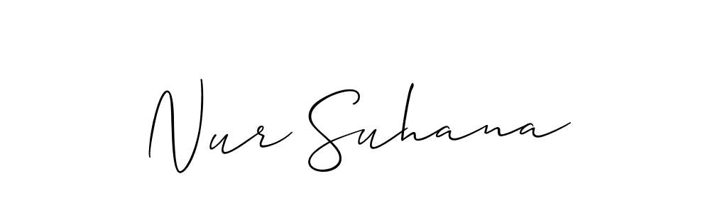 Check out images of Autograph of Nur Suhana name. Actor Nur Suhana Signature Style. Allison_Script is a professional sign style online. Nur Suhana signature style 2 images and pictures png