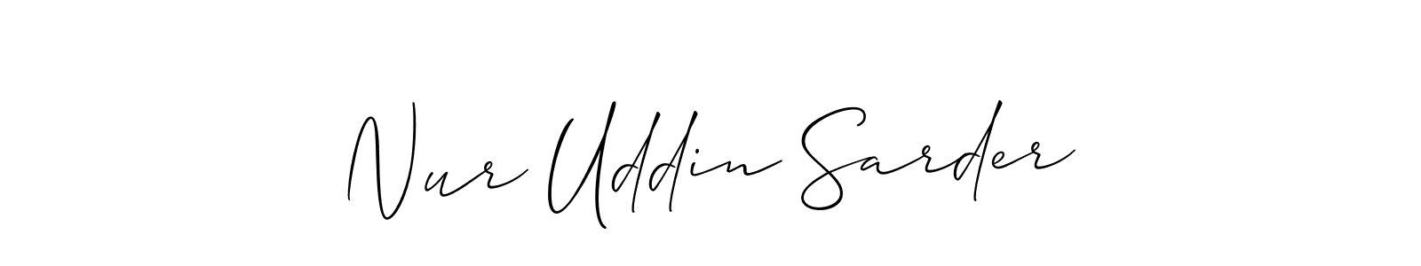 See photos of Nur Uddin Sarder official signature by Spectra . Check more albums & portfolios. Read reviews & check more about Allison_Script font. Nur Uddin Sarder signature style 2 images and pictures png