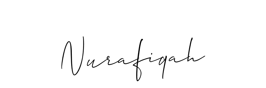 Once you've used our free online signature maker to create your best signature Allison_Script style, it's time to enjoy all of the benefits that Nurafiqah name signing documents. Nurafiqah signature style 2 images and pictures png