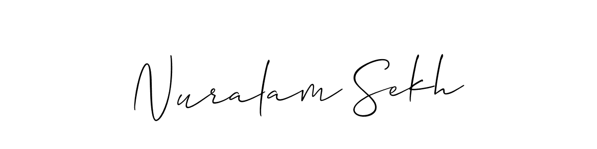 Once you've used our free online signature maker to create your best signature Allison_Script style, it's time to enjoy all of the benefits that Nuralam Sekh name signing documents. Nuralam Sekh signature style 2 images and pictures png
