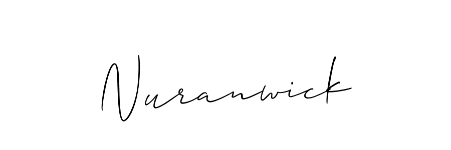 Check out images of Autograph of Nuranwick name. Actor Nuranwick Signature Style. Allison_Script is a professional sign style online. Nuranwick signature style 2 images and pictures png
