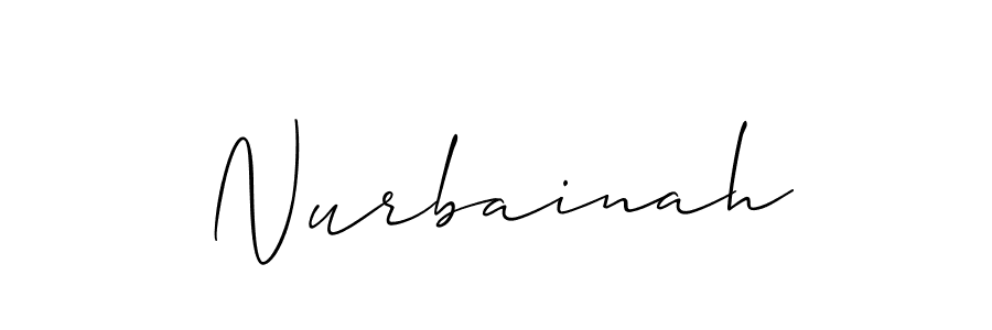 Here are the top 10 professional signature styles for the name Nurbainah. These are the best autograph styles you can use for your name. Nurbainah signature style 2 images and pictures png