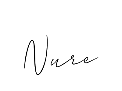 Similarly Allison_Script is the best handwritten signature design. Signature creator online .You can use it as an online autograph creator for name Nure. Nure signature style 2 images and pictures png