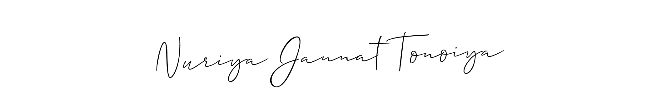 Check out images of Autograph of Nuriya Jannat Tonoiya name. Actor Nuriya Jannat Tonoiya Signature Style. Allison_Script is a professional sign style online. Nuriya Jannat Tonoiya signature style 2 images and pictures png