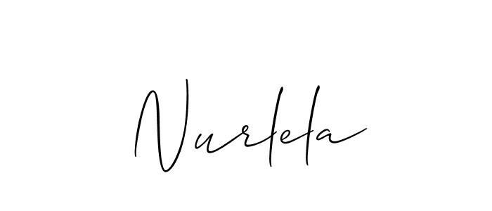 Here are the top 10 professional signature styles for the name Nurlela. These are the best autograph styles you can use for your name. Nurlela signature style 2 images and pictures png