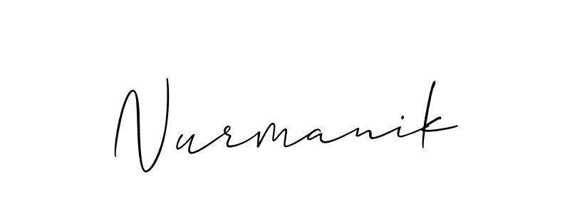 Also You can easily find your signature by using the search form. We will create Nurmanik name handwritten signature images for you free of cost using Allison_Script sign style. Nurmanik signature style 2 images and pictures png