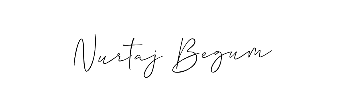Check out images of Autograph of Nurtaj Begum name. Actor Nurtaj Begum Signature Style. Allison_Script is a professional sign style online. Nurtaj Begum signature style 2 images and pictures png