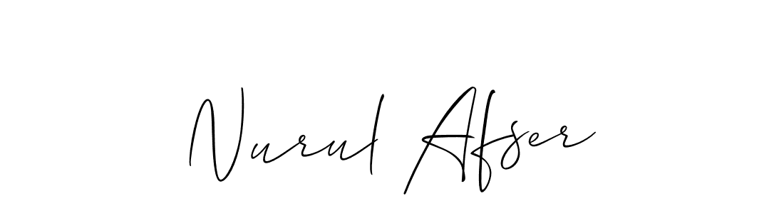 Once you've used our free online signature maker to create your best signature Allison_Script style, it's time to enjoy all of the benefits that Nurul Afser name signing documents. Nurul Afser signature style 2 images and pictures png