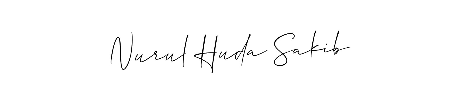 Once you've used our free online signature maker to create your best signature Allison_Script style, it's time to enjoy all of the benefits that Nurul Huda Sakib name signing documents. Nurul Huda Sakib signature style 2 images and pictures png
