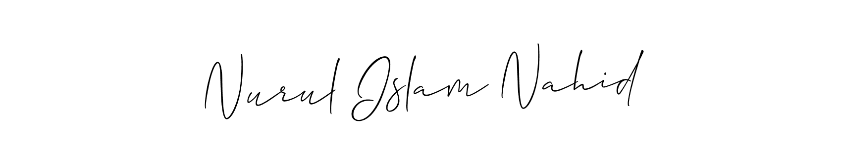 Once you've used our free online signature maker to create your best signature Allison_Script style, it's time to enjoy all of the benefits that Nurul Islam Nahid name signing documents. Nurul Islam Nahid signature style 2 images and pictures png