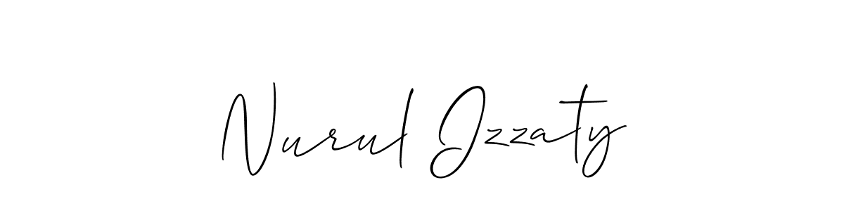 Once you've used our free online signature maker to create your best signature Allison_Script style, it's time to enjoy all of the benefits that Nurul Izzaty name signing documents. Nurul Izzaty signature style 2 images and pictures png