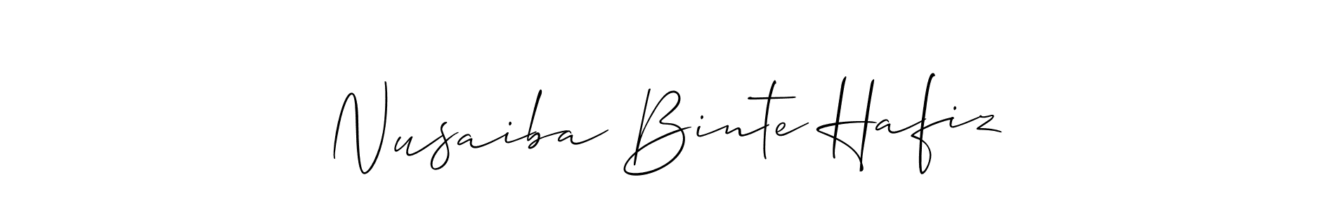 Best and Professional Signature Style for Nusaiba Binte Hafiz. Allison_Script Best Signature Style Collection. Nusaiba Binte Hafiz signature style 2 images and pictures png