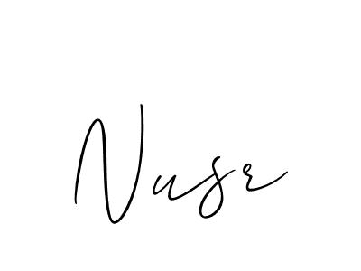 Best and Professional Signature Style for Nusr. Allison_Script Best Signature Style Collection. Nusr signature style 2 images and pictures png