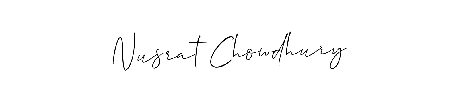 See photos of Nusrat Chowdhury official signature by Spectra . Check more albums & portfolios. Read reviews & check more about Allison_Script font. Nusrat Chowdhury signature style 2 images and pictures png