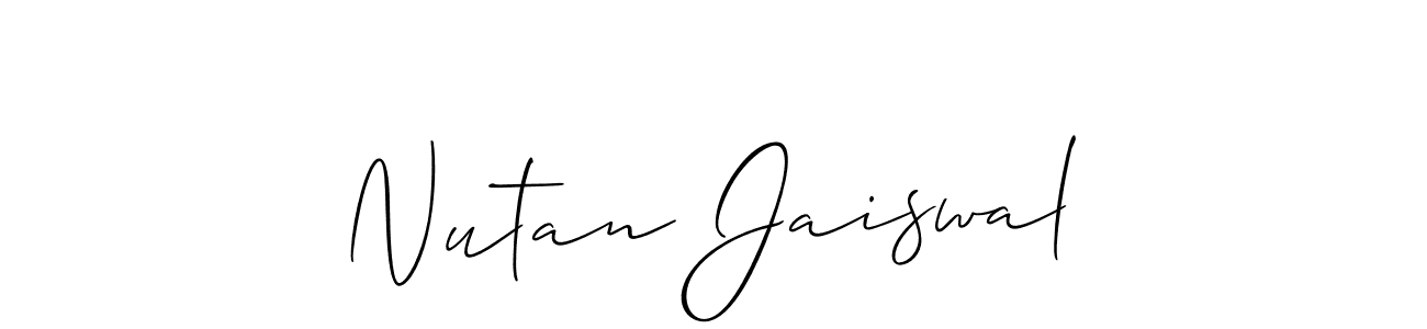 Check out images of Autograph of Nutan Jaiswal name. Actor Nutan Jaiswal Signature Style. Allison_Script is a professional sign style online. Nutan Jaiswal signature style 2 images and pictures png