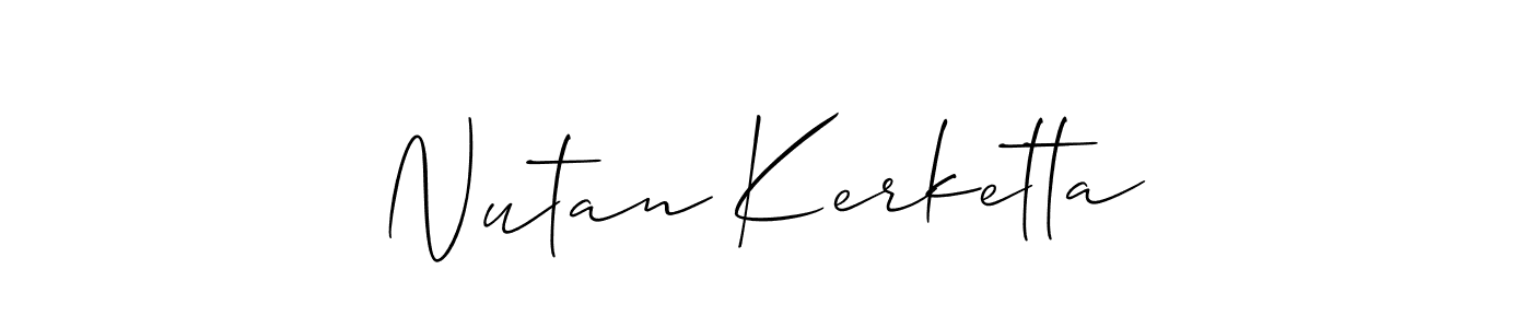 Make a beautiful signature design for name Nutan Kerketta. Use this online signature maker to create a handwritten signature for free. Nutan Kerketta signature style 2 images and pictures png