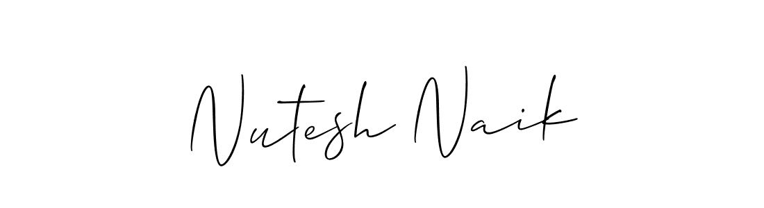 Once you've used our free online signature maker to create your best signature Allison_Script style, it's time to enjoy all of the benefits that Nutesh Naik name signing documents. Nutesh Naik signature style 2 images and pictures png