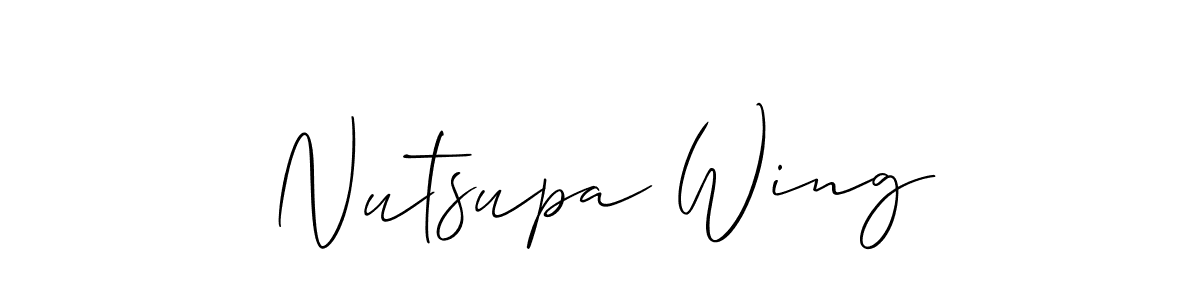 Once you've used our free online signature maker to create your best signature Allison_Script style, it's time to enjoy all of the benefits that Nutsupa Wing name signing documents. Nutsupa Wing signature style 2 images and pictures png