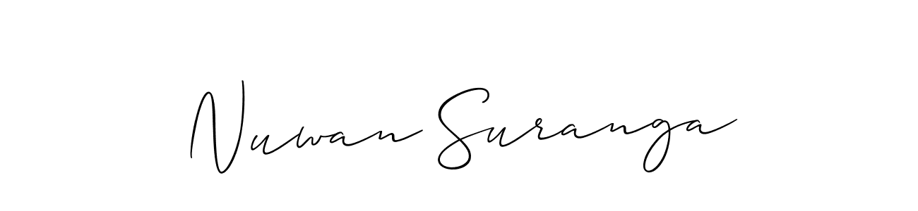 Check out images of Autograph of Nuwan Suranga name. Actor Nuwan Suranga Signature Style. Allison_Script is a professional sign style online. Nuwan Suranga signature style 2 images and pictures png