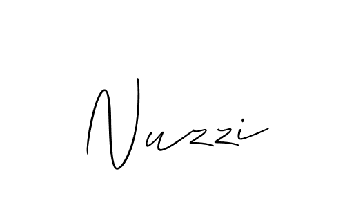 Best and Professional Signature Style for Nuzzi. Allison_Script Best Signature Style Collection. Nuzzi signature style 2 images and pictures png