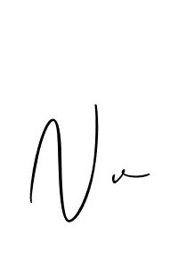 You should practise on your own different ways (Allison_Script) to write your name (Nv) in signature. don't let someone else do it for you. Nv signature style 2 images and pictures png