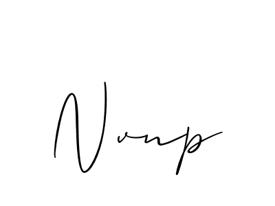 Similarly Allison_Script is the best handwritten signature design. Signature creator online .You can use it as an online autograph creator for name Nvnp. Nvnp signature style 2 images and pictures png