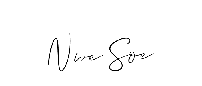 Check out images of Autograph of Nwe Soe name. Actor Nwe Soe Signature Style. Allison_Script is a professional sign style online. Nwe Soe signature style 2 images and pictures png