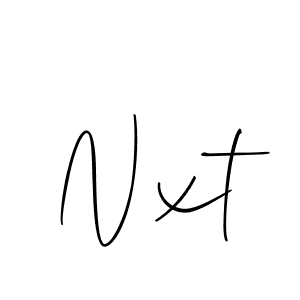 Allison_Script is a professional signature style that is perfect for those who want to add a touch of class to their signature. It is also a great choice for those who want to make their signature more unique. Get Nxt name to fancy signature for free. Nxt signature style 2 images and pictures png