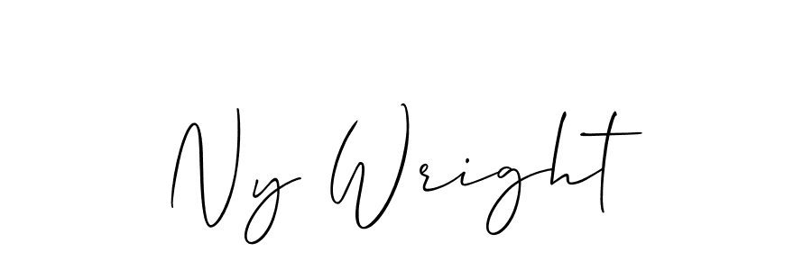 See photos of Ny Wright official signature by Spectra . Check more albums & portfolios. Read reviews & check more about Allison_Script font. Ny Wright signature style 2 images and pictures png