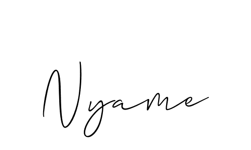 You can use this online signature creator to create a handwritten signature for the name Nyame. This is the best online autograph maker. Nyame signature style 2 images and pictures png