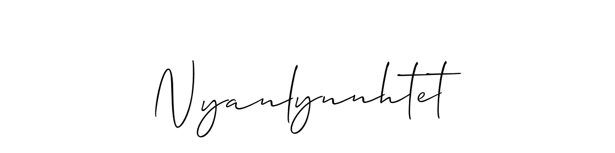 Here are the top 10 professional signature styles for the name Nyanlynnhtet. These are the best autograph styles you can use for your name. Nyanlynnhtet signature style 2 images and pictures png