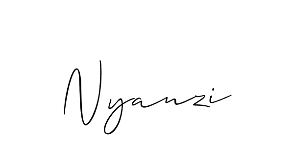 Make a short Nyanzi signature style. Manage your documents anywhere anytime using Allison_Script. Create and add eSignatures, submit forms, share and send files easily. Nyanzi signature style 2 images and pictures png