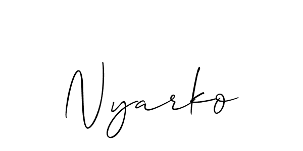 You can use this online signature creator to create a handwritten signature for the name Nyarko. This is the best online autograph maker. Nyarko signature style 2 images and pictures png