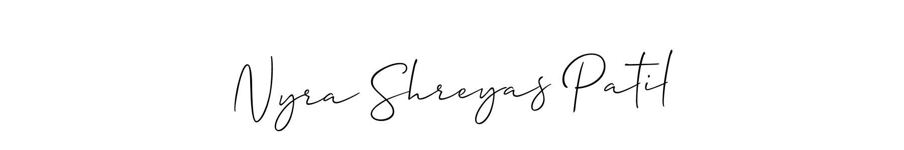 See photos of Nyra Shreyas Patil official signature by Spectra . Check more albums & portfolios. Read reviews & check more about Allison_Script font. Nyra Shreyas Patil signature style 2 images and pictures png