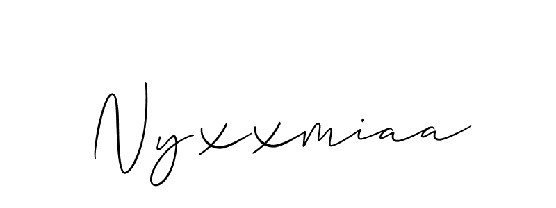 See photos of Nyxxmiaa official signature by Spectra . Check more albums & portfolios. Read reviews & check more about Allison_Script font. Nyxxmiaa signature style 2 images and pictures png