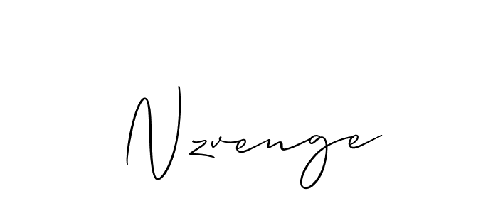 Make a beautiful signature design for name Nzvenge. Use this online signature maker to create a handwritten signature for free. Nzvenge signature style 2 images and pictures png