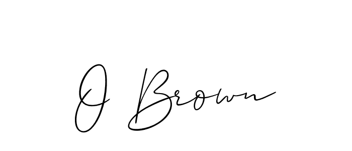 You can use this online signature creator to create a handwritten signature for the name O Brown. This is the best online autograph maker. O Brown signature style 2 images and pictures png